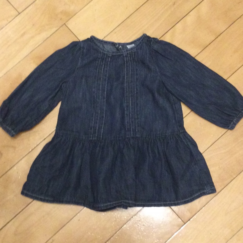 Baby Gap Denim Dress 6-12 Months- like New